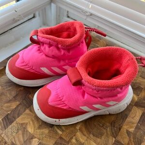 Kids Adidas Puffer Boots - Size 6 1/2